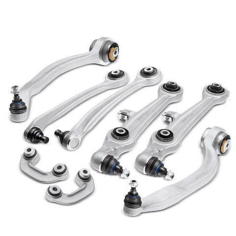 8x Front Control Arm w/ Ball Joint Stabilizer Bar Link for Audi A4 A6 Volkswagen