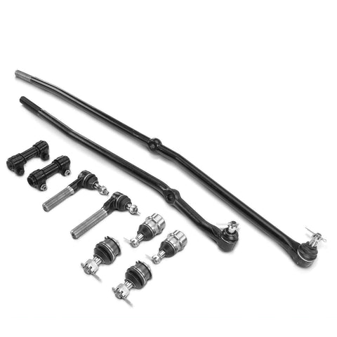 10x Tie Rod End & Ball Joint Steering Drag Link for Dodge Ram 1500 Pickup 00-01