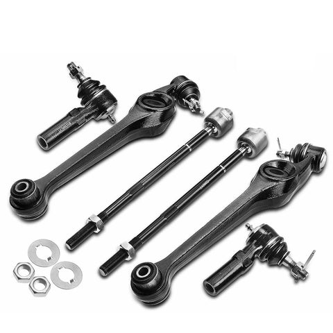 6x Front Lower Control Arm & Ball Joint & Tie Rod End for Saturn SC SL 91-02 SW1
