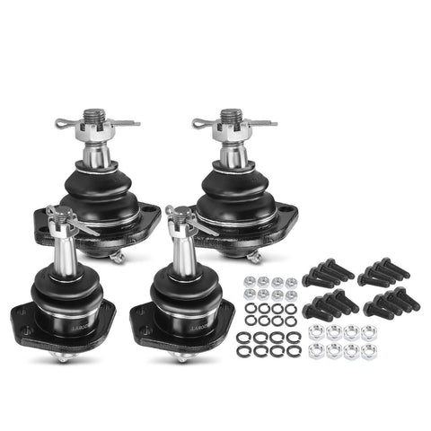 4x Front Upper & Lower Ball Joint for Buick Riviera Cadillac Eldorado GMC Olds