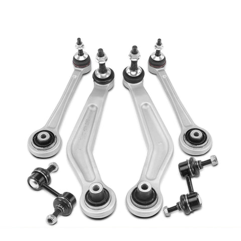 6pcs Rear Control Arm & Ball Joint Assembly Sway Bar Link for BMW E39 M5 00-03