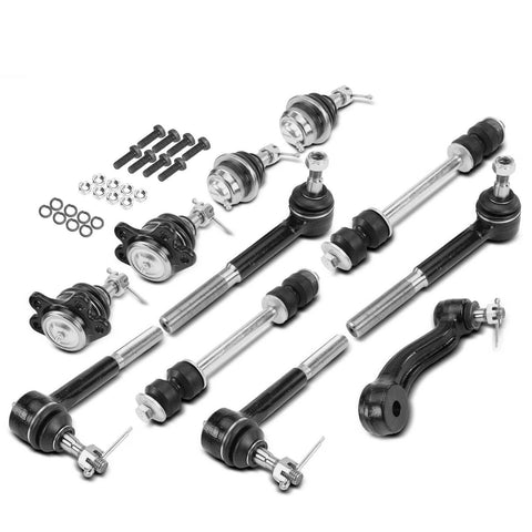 11x Idler Arm w/ Ball Joint Stabilizer Bar Link Tie Rod Kit for Chevrolet Tahoe