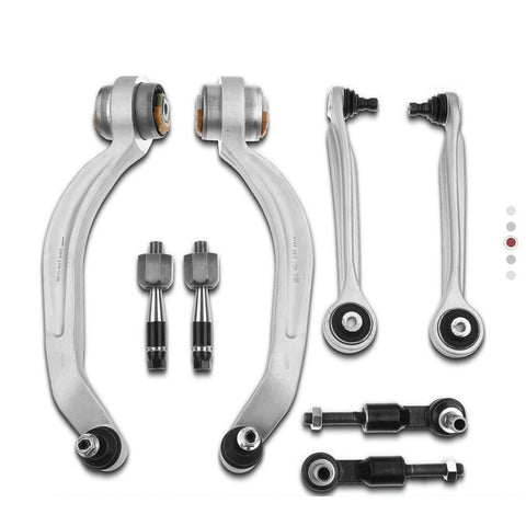 8x Front Control Arm w/ Ball Joint Tie Rod End for Audi A4 A6 Volkswagen Passat