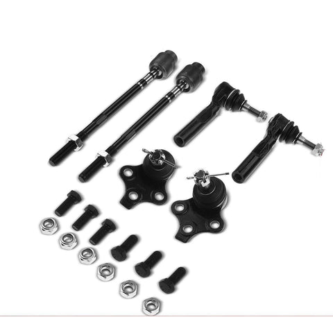 6x Inner & Outer Tie Rod End w/Ball Joint Kit for Chevy Cavalier Pontiac Sunfire
