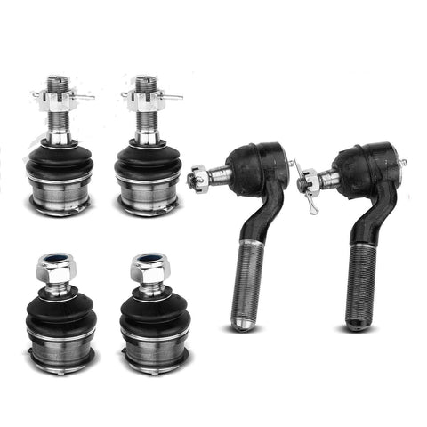 6x Front Tie Rod End & Ball Joint for Ford F-250 1985 1986 1987 1988-1994 4WD