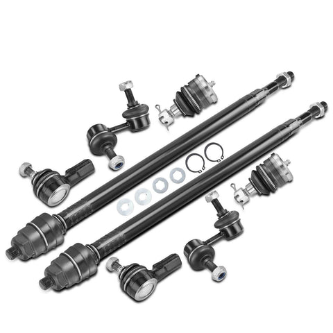 8x Stabilizer Bar Link & Tie Rod End Ball Joint for Honda Civic Acura EL 01-05