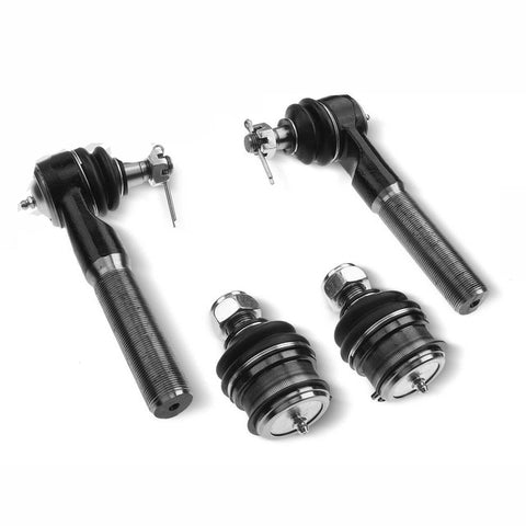 4x Front Outer Tie Rod End Ball Joints for Dodge Ram 1500 Ram 2500 1998-1999 4WD