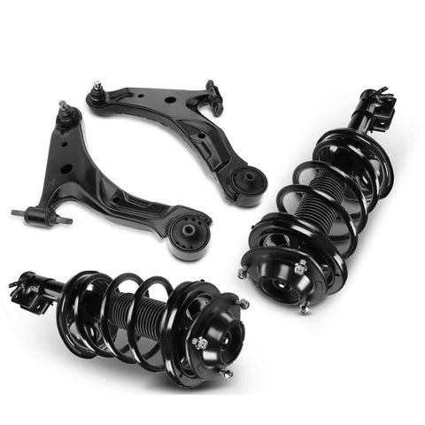 4x Front Complete Strut & Coil Spring Control Arm Kit for Hyundai Santa Fe 01-06