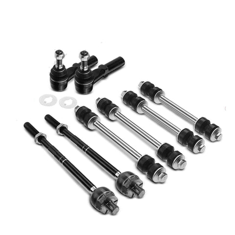 8x Front & Rear Stabilizer Bar Link Tie Rod End for Ford Explorer 06-10 Mercury