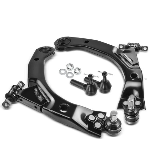 4x Front Control Arm Tie Rod End for Chevy Cobalt 2005-2010 HHR Pontiac Saturn