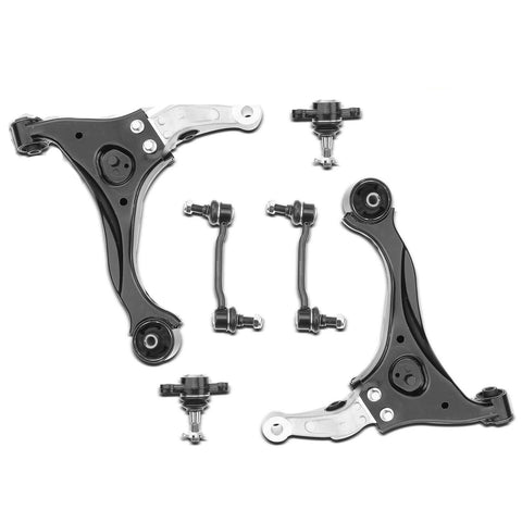 6x Front Control Arm w/ Ball Joint Stabilizer Bar Link for Hyundai Sonata 06-10