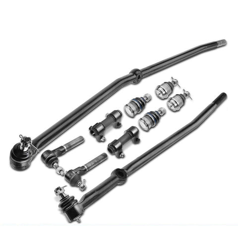 10pcs Inner & Outer Tie Rod End & Ball Joint for Dodge Ram 2500 3500 2000-2002
