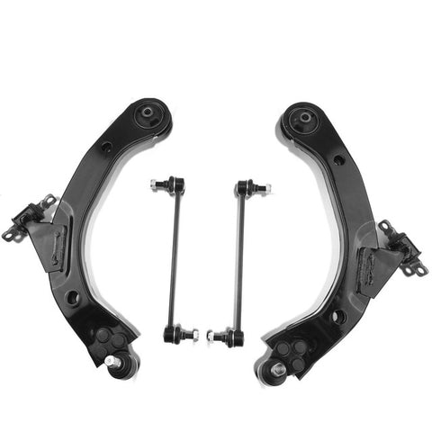 Front Lower Control Arm w/ Ball Joint Stabilizer Bar End Link for Chevy Pontiac