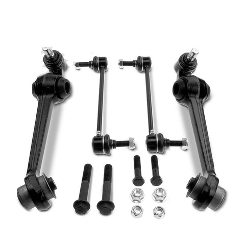 4x Front Lower Control Arm w/ Ball Joints Stabilizer Bar Link for Dodge Intrepid