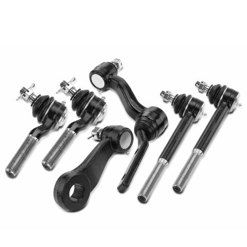 6pcs Inner & Outer Tie Rod End for Chevrolet Blazer S10 GMC Jimmy S15 Isuzu Olds