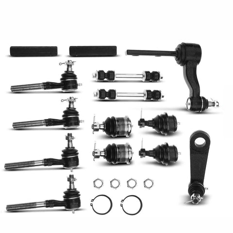 14Pcs Front Stabilizer Bar Link & Tie Rod End for Ford Expedition F-150 Lincoln
