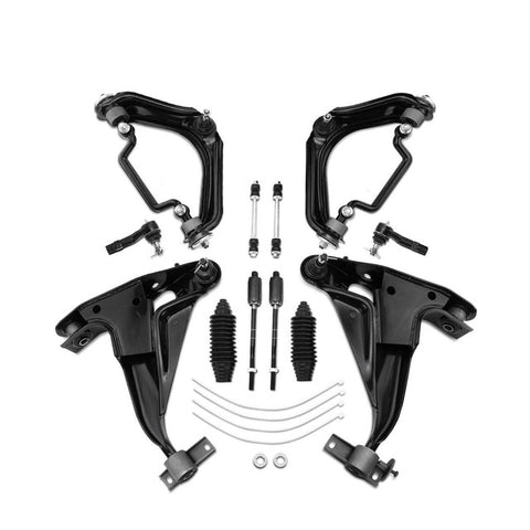 12x Front Side Control Arm & Tie Rod End & Sway Bar Link for Ford Mercury 02-03
