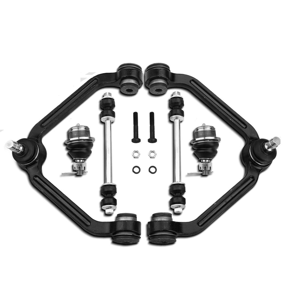 WFLNHB Front Control Arm & Ball Joint Kit For 2013-2018 Ford Escape - Includes Sway Bar Links (524-113, CV6Z3079C, CV6Z3078C)