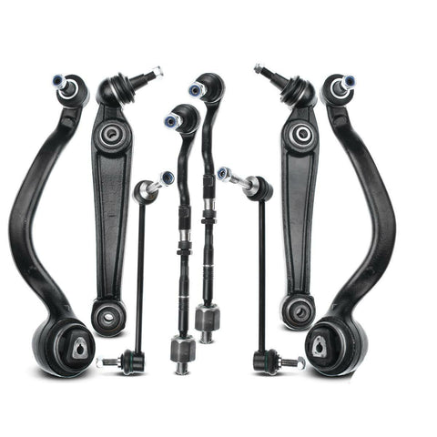 8PC Front Lower Control Arm & Ball Joint Sway Bar End Link for BMW E70 X5 E71 X6