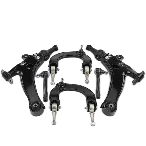 6x Front Control Arm & Tie Rod End for Hyundai Sonata 2002-2005 XG350 Kia Optima