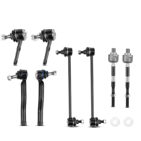8x Stabilizer Bar Link & Tie Rod End & Ball Joint for Chevrolet Pontiac Suzuki