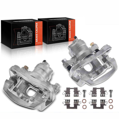 2x Rear LH & RH Brake Caliper w/ Bracket for Toyota Highlander 04-07 4785048070