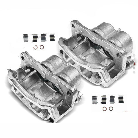 2x Brake Caliper w/ Bracket for Ford Edge 2007 2008 2009 Front Left & Right FWD