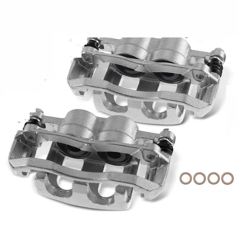 2x Brake Caliper with Bracket for Ford Explorer Mercury Front Driver & Passenger