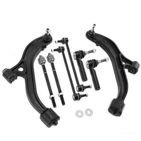 8x Front Lower Control Arm & Ball Joint & Stabilizer Bar Link for Chrysler Dodge