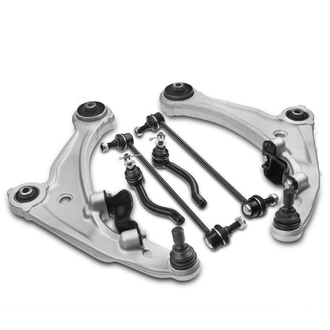 6Pcs Front Control Arm w/ Ball Joint Stabilizer Bar Link for Nissan Altima 07-13