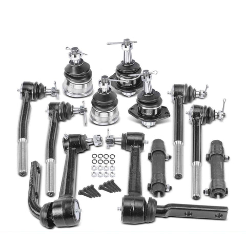 12x Idler Arm Ball Joint & Tie Rod End for Chevrolet Astro GMC Safari 1990-2005