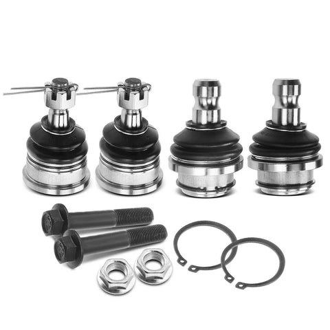 4x Front Upper &Lower Ball Joint for Nissan Frontier 2005-2018 Pathfinder Xterra