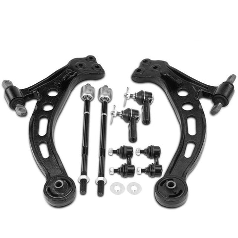 8x Front Control Arm & Tie Rod End & Stabilizer Bar Link for Toyota Camry Lexus