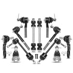 12x Front & Rear Sway Bar Link Tie Rod Ends for Lincoln Town Car Ford Mercury