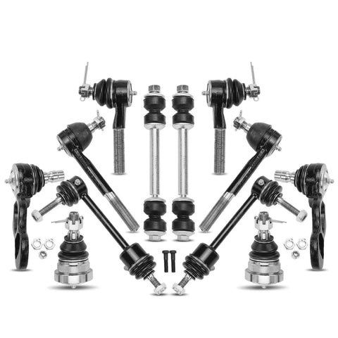 12x Front & Rear Sway Bar Link Tie Rod Ends for Lincoln Town Car Ford Mercury