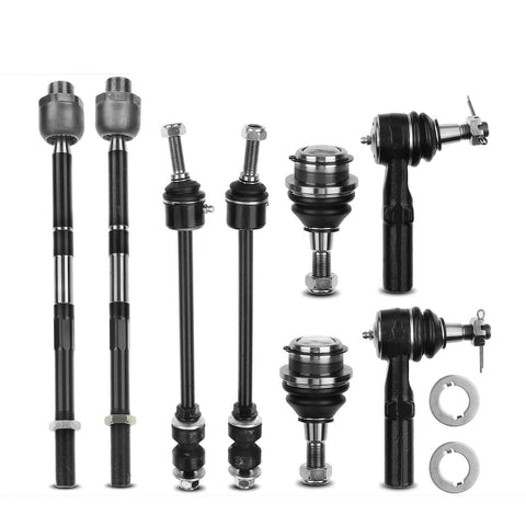 8x Stabilizer Bar Link Tie Rod End & Ball Joint Kit for Dodge Ram 1500 2002-2005
