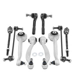 10x Front Control Arm & Tie Rod End & Sway Bar Link for Mercedes-Benz C300 RWD