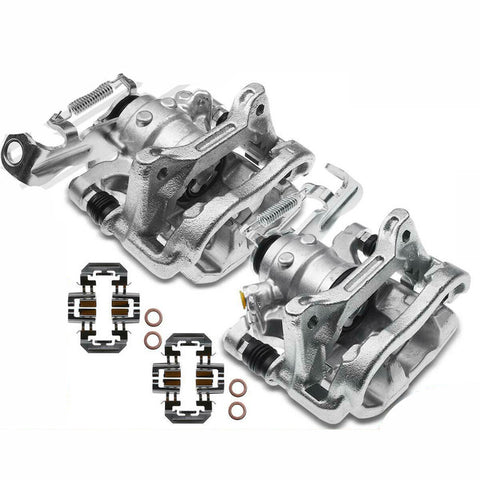 2x Disc Brake Caliper w/ Bracket for Mazda 3 3 Sport 2014-2016 Rear Left & Right