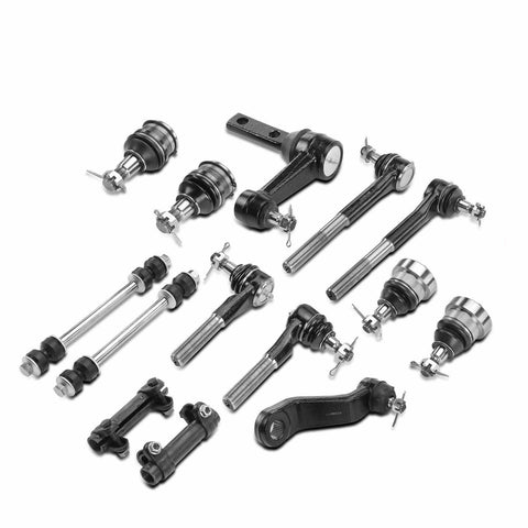 14x Pitman & Idler Arm Ball Joint & Sway Bar Link Tie Rod End for Dodge Ram 2500