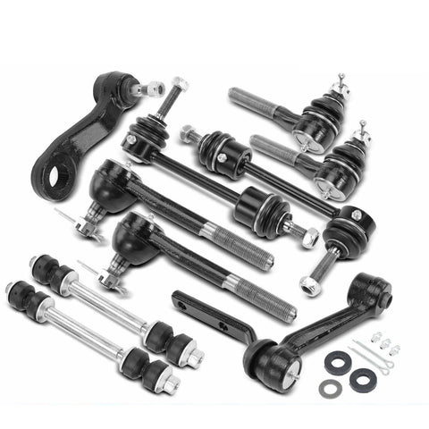 10x Front & Rear Sway Bar Link Tie Rod Pitman Idler Arm for Lincoln Ford Mercury