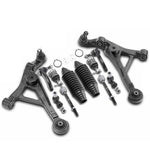 12x Front Control Arm w/ Ball Joint Stabilizer Bar Link Tie Rod End for Chrysler