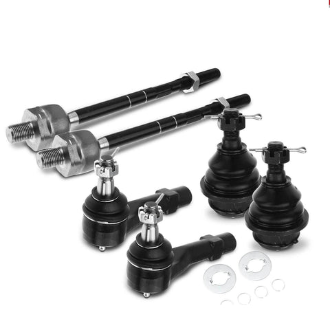 6x New Inner & Outer Tie Rod End Front Lower Ball Joint for Ford Explorer Mazda