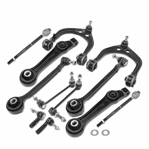 12x Front Control Arm Sway Bar Links & Tie Rod for Dodge Charger Chrysler 05-10