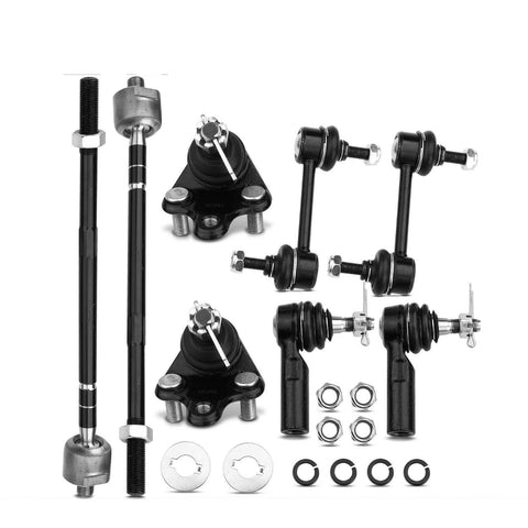 8x Sway Bar Link Tie Rod End Ball Joint Kit for Geo Prizm Toyota Corolla 93-95