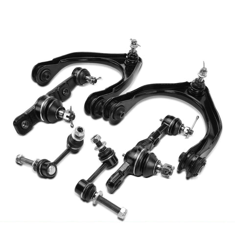 6x Front Control Arm w/ Ball Joint Stabilizer Bar Link Kit for Lexus GS300 GS350