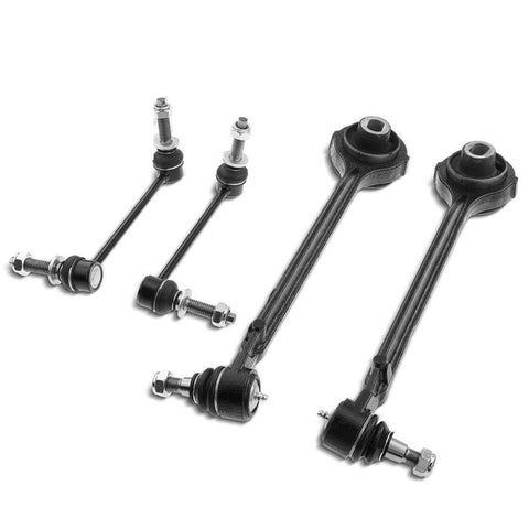 4Pcs Front Side Control Arm w/ Ball Joint Stabilizer Bar Link for Chrysler Dodge