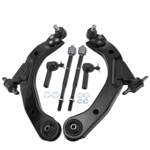 6x Front Control Arm w/ Ball Joint Tie Rod End for Chevrolet HHR Cobalt Pontiac