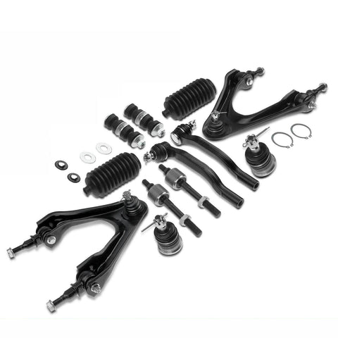 12x Front Control Arm Ball Joint Sway Bar Tie Rod for Honda Accord Odyssey Acura