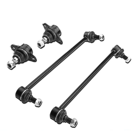 4x Front Left & Right Stabilizer Bar Link w/ Ball Joint for BMW X5 E53 2000-2006