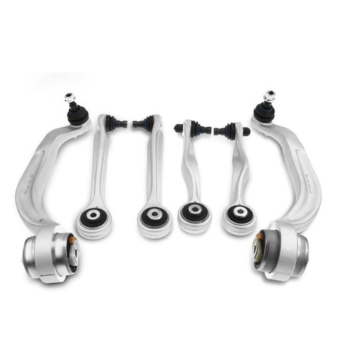 6x Front Lower & Upper Control Arm w/ Ball Joint for Audi A4 99-04 A6 Quattro VW
